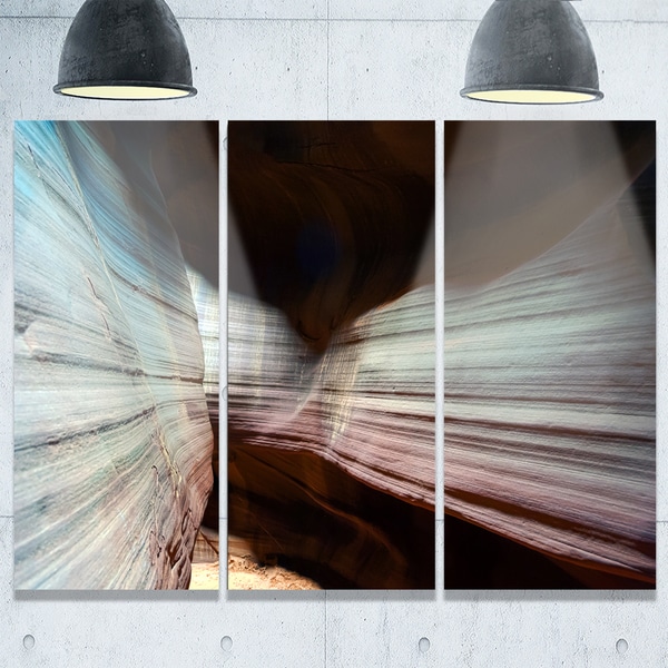 Shop Designart Antelope Canyon Arizona Landscape Photo Glossy Metal