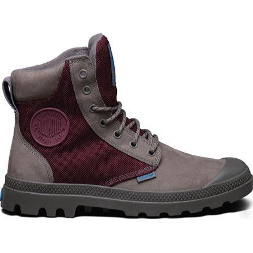 burgundy palladium boots