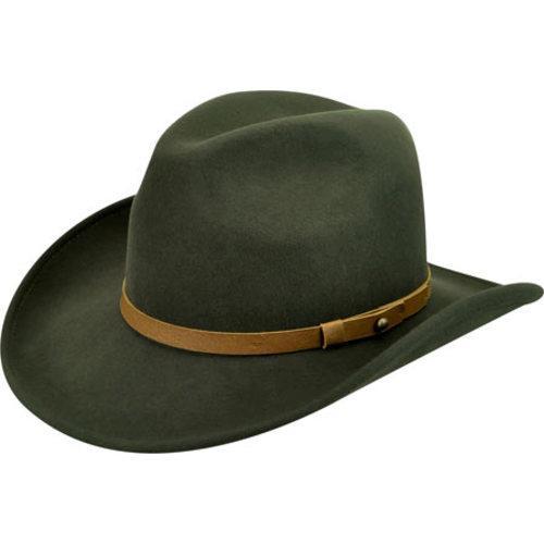 Shop Men's Bailey Western Goldfield Cowboy Hat Remi Green - Free ...