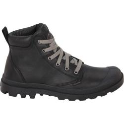 palladium pampa hi leather black