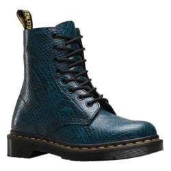 dr martens snake print boots