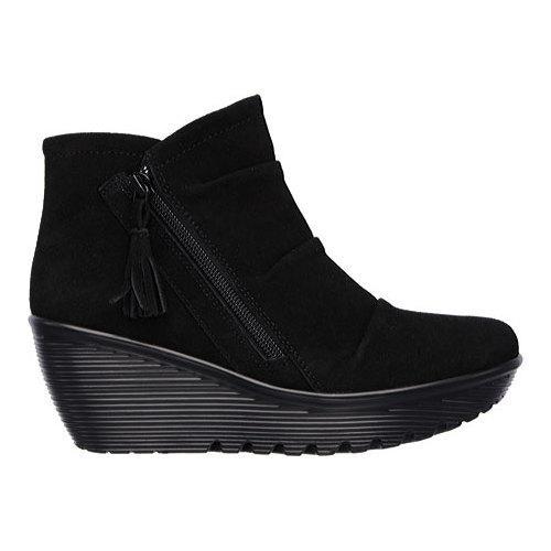 skechers parallel wedge bootie