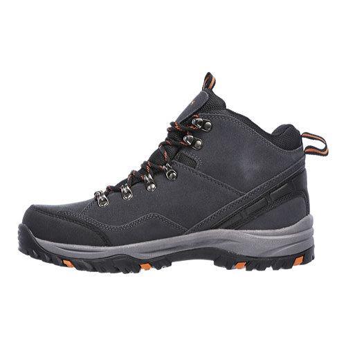 Men's Skechers Relaxed Fit Relment Pelmo Hiking Boot Gray - Free ...