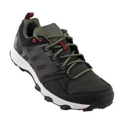 Shop Men's adidas Galaxy Trail Running Shoe Base Green/Iron Metallic/Black  - Overstock - 12718988