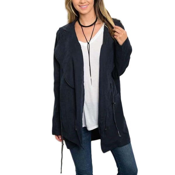 women's hooded anorak utility jacket