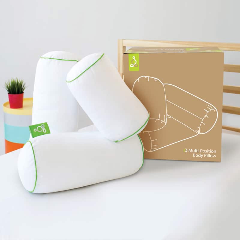 Sleep Yoga Multi-Position Body Pillow - White