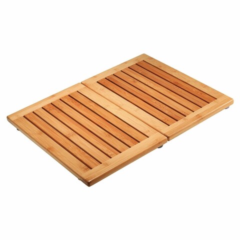 Bamboo Floor and Shower Mat