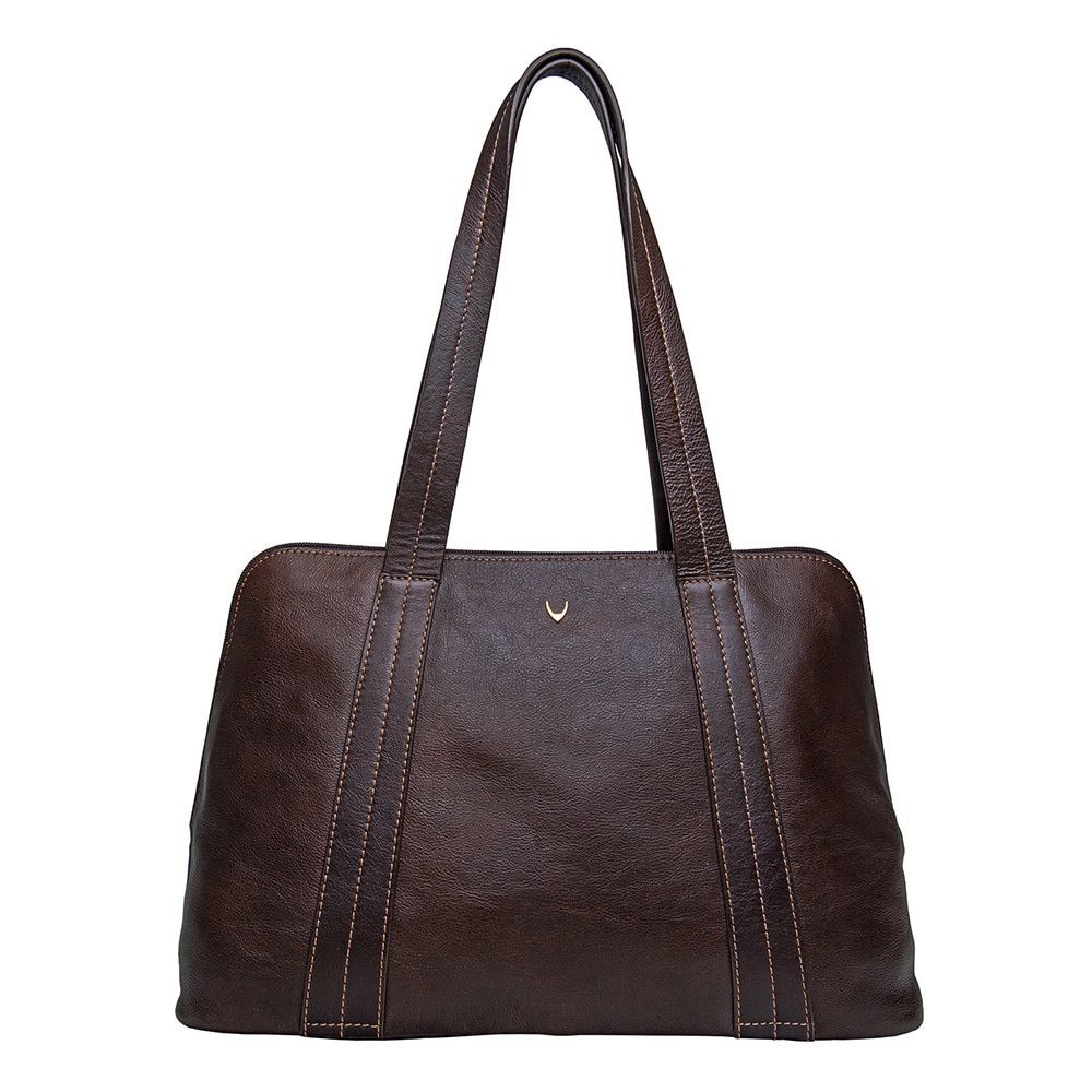 large tote bag with compartments