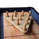 Hathaway Wood Shuffleboard Bowling Pin Set - Thumbnail 0