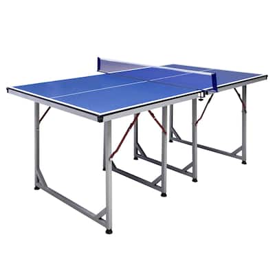Hathaway Reflex Blue 6-foot Mid-sized Table Tennis Table - Bed Bath ...