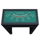 Monte Carlo 4-In-1 Multi Game Casino Table with Blackjack Roulette Craps and Bar Table - Includes Accessories - Thumbnail 4