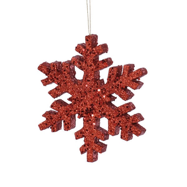 18 Outdoor Glitter Snowflake