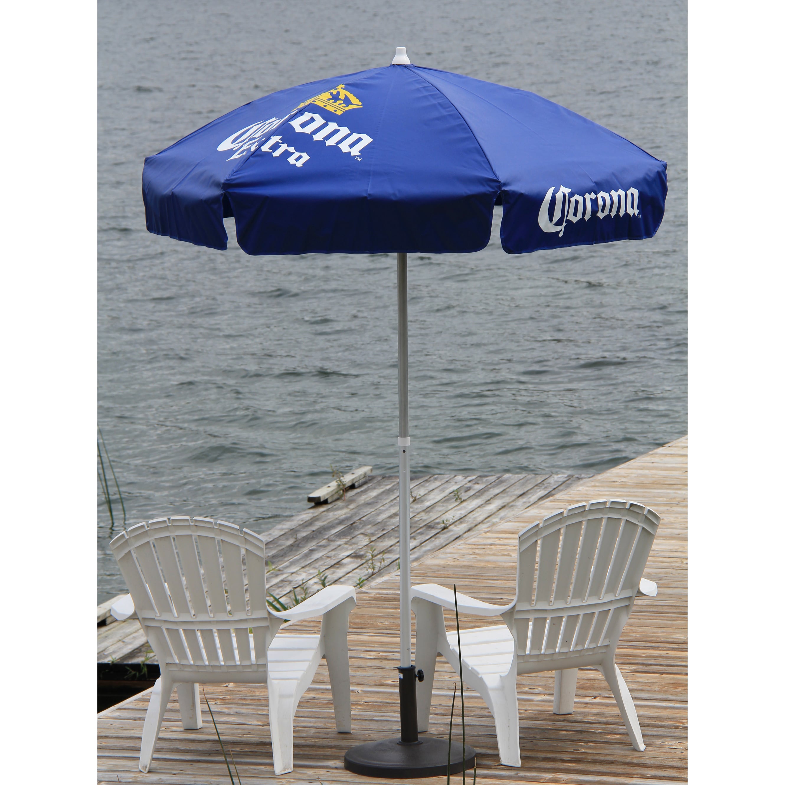 Destinationgear Corona Vinyl 6 Foot Patio Umbrella Vinyl 6 Foot Patio Umbrella