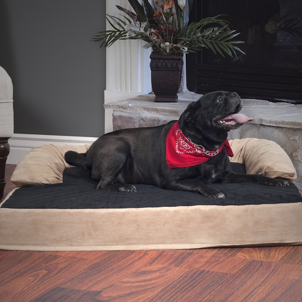 petmaker orthopedic sherpa dog bed