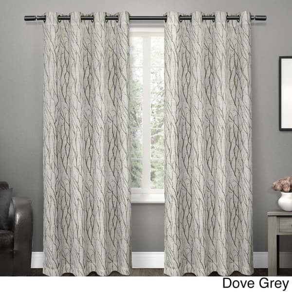 Shop Ati Home Oakdale Textured Linen Sheer Grommet Top Curtain