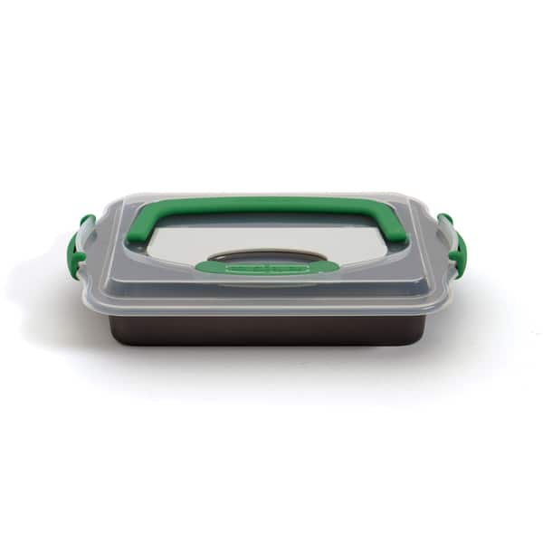 chefstyle Click 'N Go Covered Cake Pan with Handles