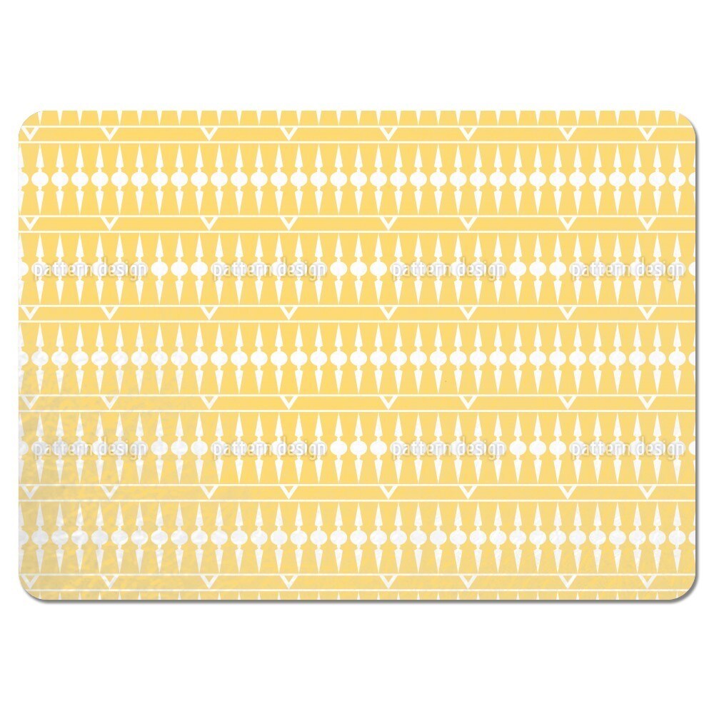 Balconia Yellow Placemats Set Of 4 Overstock