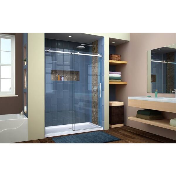 Shop Dreamline Enigma Air 56 60 In W X 76 In H Frameless Sliding