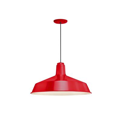 Troy RLM Lighting Standard Red Pendant