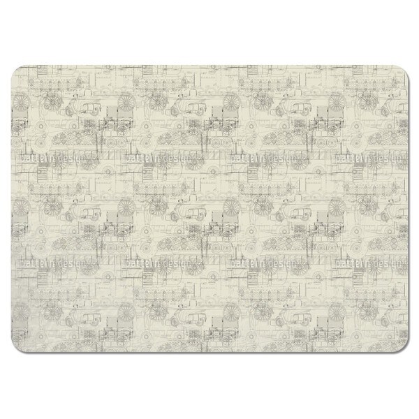 Shop Industrial Revolution Placemats (Set of 4) Free Shipping Today
