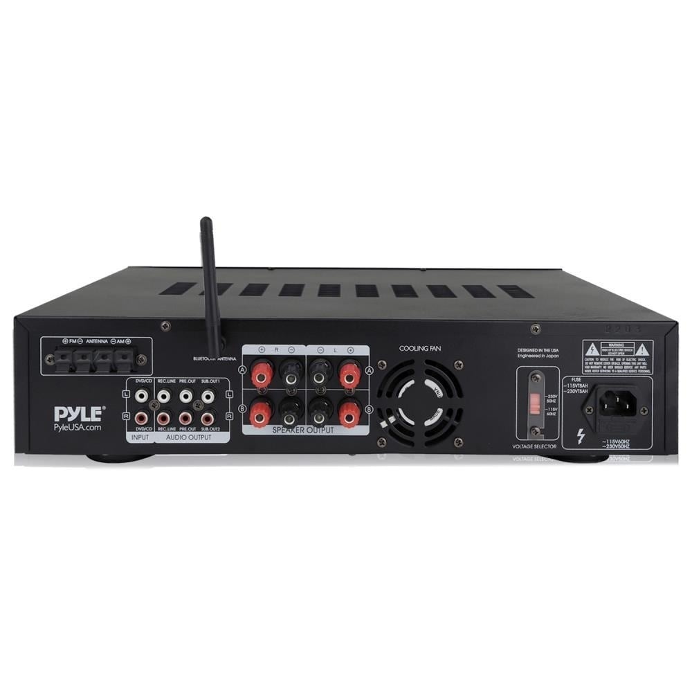 Home Theater Stereo Amp Receiver Pyle P2203ABTU Bluetooth Hybrid Pre-Amplifier