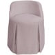 preview thumbnail 2 of 6, Skyline Furniture Skyline Linen Smokey Quartz Vanity Chair