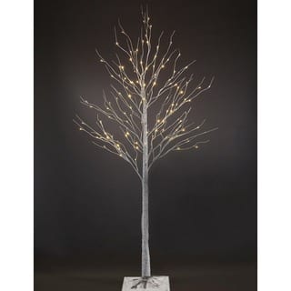 Artificial Plants Online At Our Best Decorative Led Lighted White Artificial Birch Christmas Tree With 120 Leds