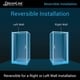 preview thumbnail 9 of 30, DreamLine Flex 36 in. D x 36 in. W x 74 3/4 in. H Pivot Shower Enclosure and Shower Base Kit - 36" x 36"