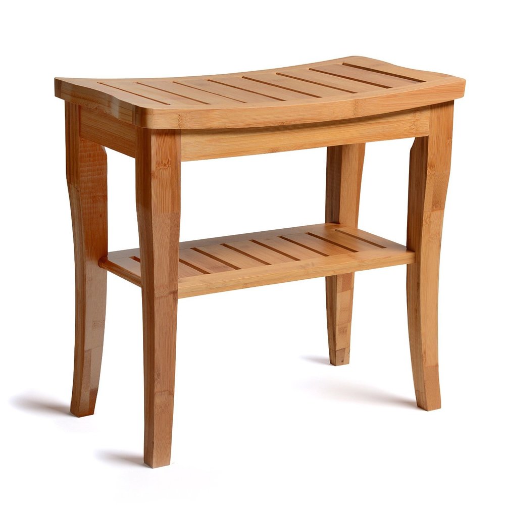 Deluxe Bamboo Shower Bench On Sale Bed Bath Beyond 12729703