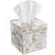 Tissue Box Covers that Match Yellow Padang Bathroom Accessory Set 7-Pieces Bamboo