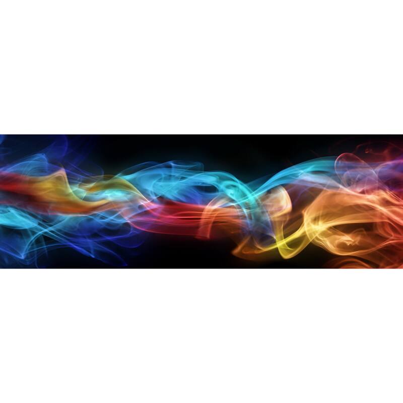 Cortesi Home Smokey Haze Acrylic Wall Art, 16" x 48"
