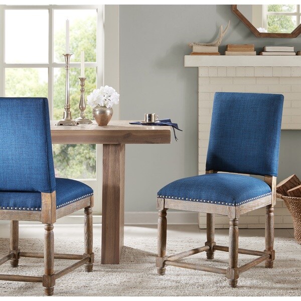 Renate Navy Dining Chair (set of two)