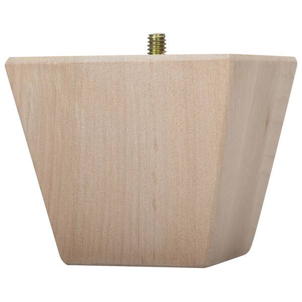 3-1/2 in. x 3 in. Contemporary Bun Foot