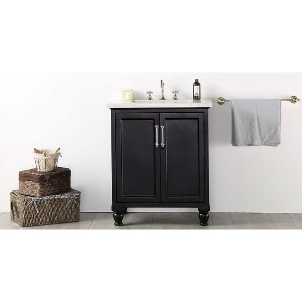 Legion Furniture Quartz Top 30 Inch Espresso Single Bathroom Vanity Legion Furniture Quartz Top 30 Inch Espresso Single Bathroom Vanity