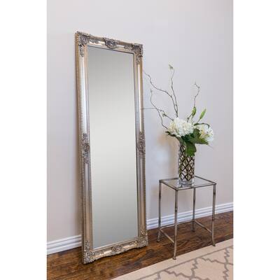 Mayfair Belle Wall Mirror Champagne - Antique Silver