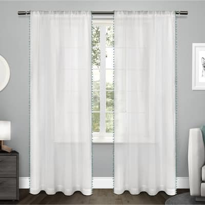Buy Green Semi Sheer Sheer Curtains Online At Overstock Our