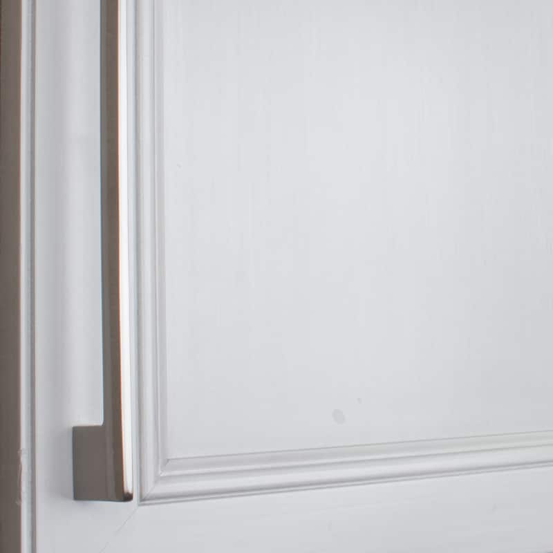 GlideRite 11.375-inch CC Thin Rail Satin Nickel Cabinet Handle Bar Pulls (Pack of 10)