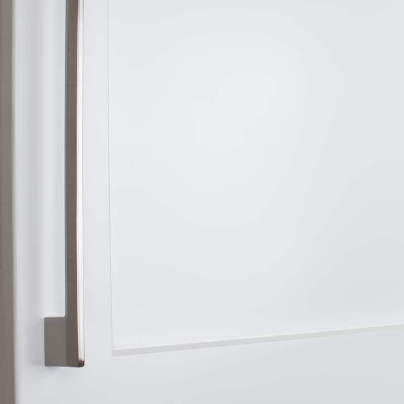 GlideRite 11.375-inch CC Thin Rail Satin Nickel Cabinet Handle Bar Pulls (Pack of 10)