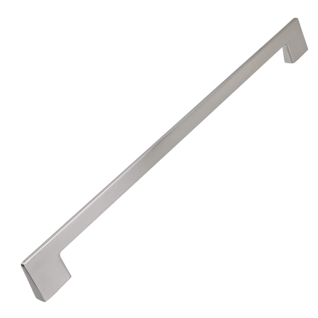 GlideRite 11.375-inch CC Thin Rail Satin Nickel Cabinet Handle Bar Pulls (Pack of 10)