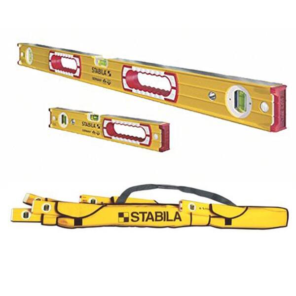 Stabila 37816 Heavy Duty 48Inch & 16Inch Type 196 Aluminum Box Beam