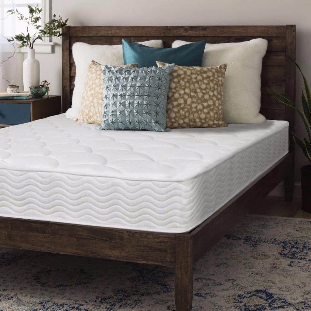 Full Size Pocketed Coil Mattress 8 Inch By Crown Comfort
