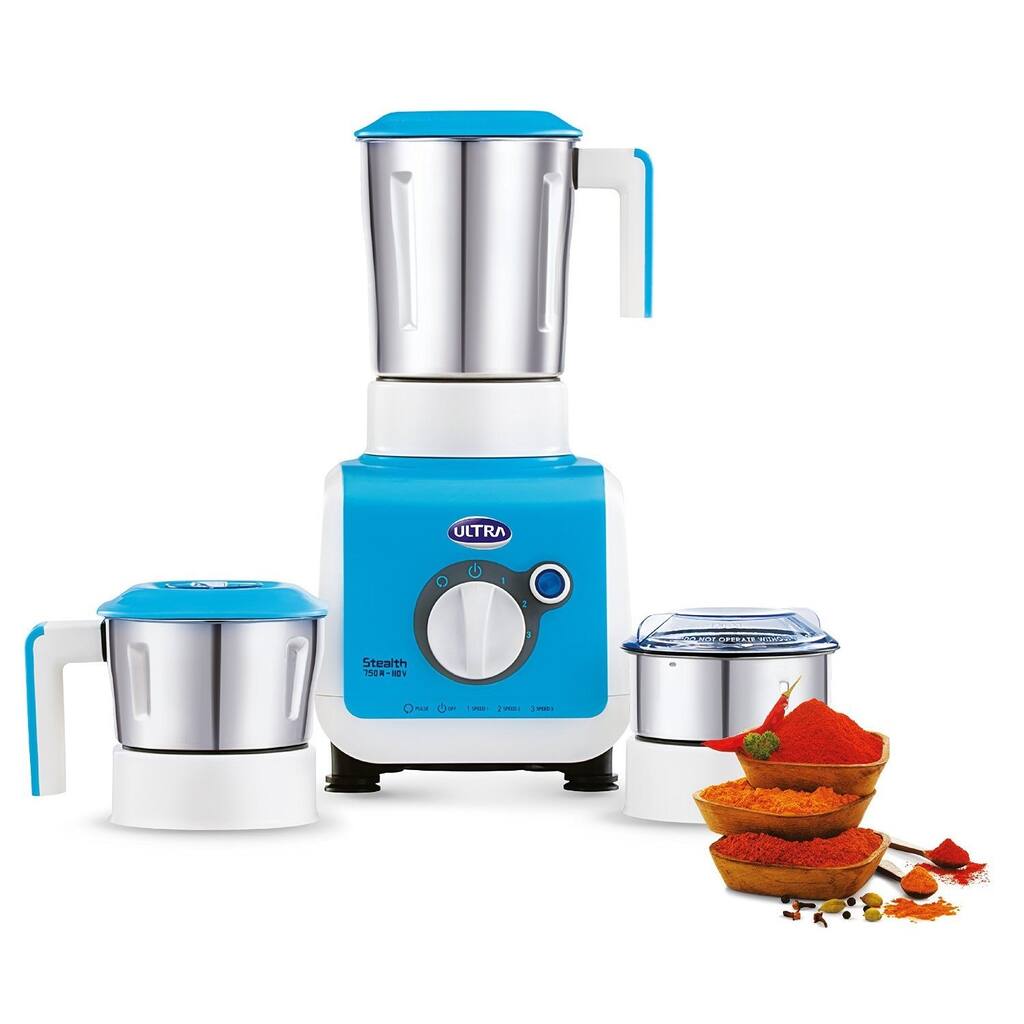 Ultra Stealth 750-Watt 110-volt 3-jar Mixer/Grinder