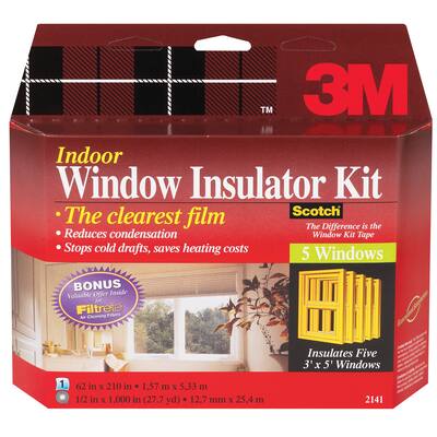 3M Interior Shrink Film Window Kit