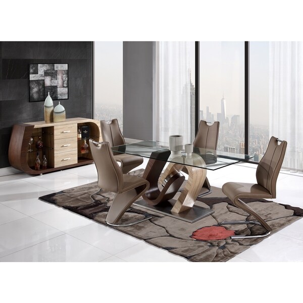 Oak And Walnut Modern Dining Table Oak And Walnut Modern Dining Table