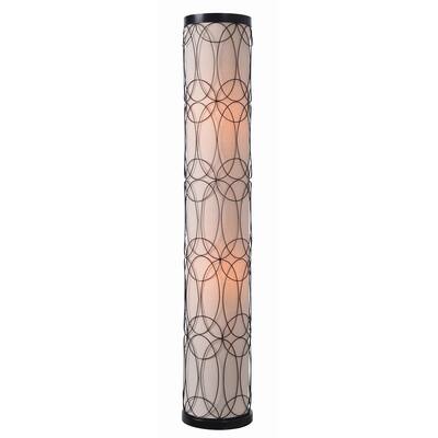 Design Craft Crescent Bronze Floor Lamp