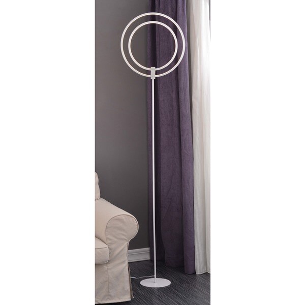 Borealis White 78-inch Floorchiere