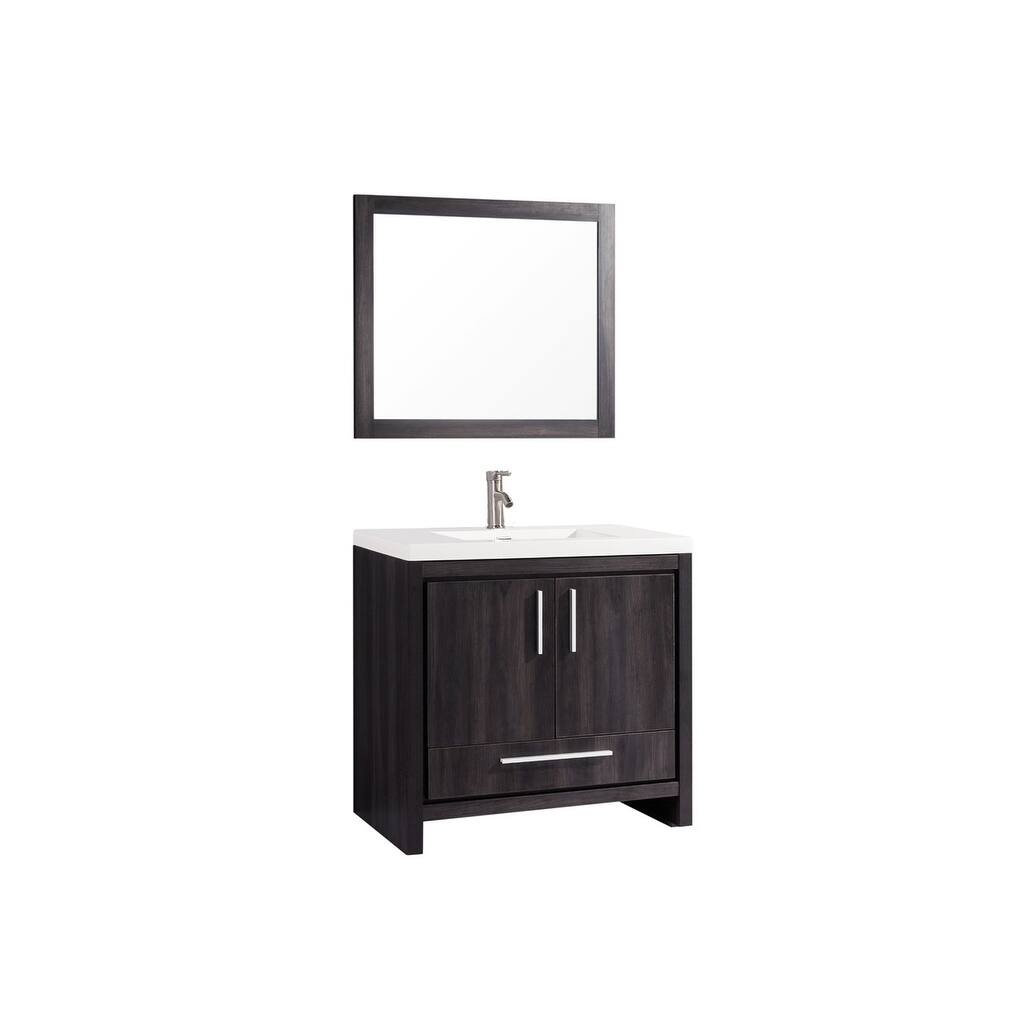Miami 36" Single Sink Bathroom Vanity Set