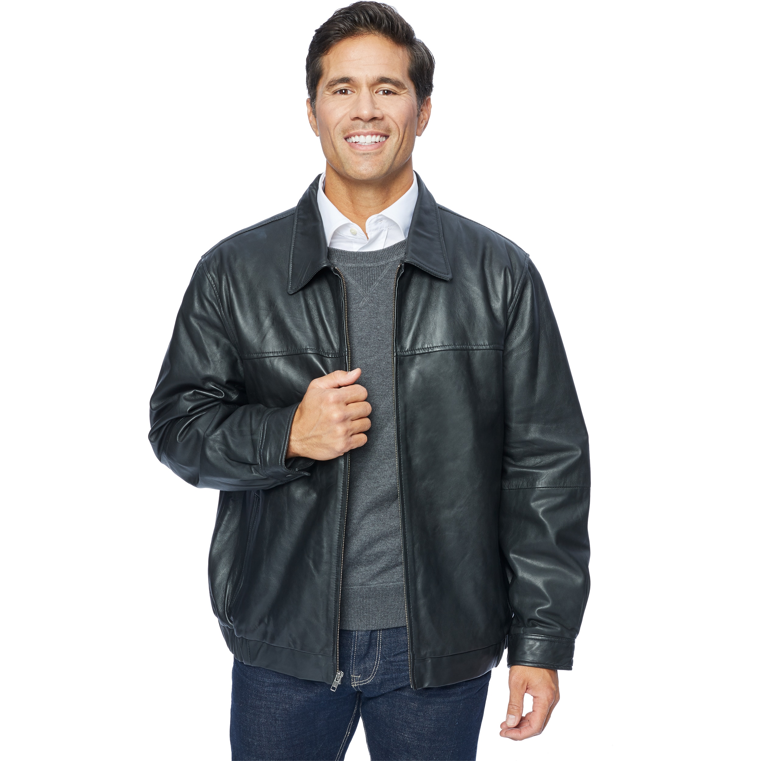 excelled men's leather jacket