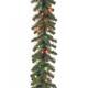 9-foot Kincaid Spruce Garland with Multicolor Lights
