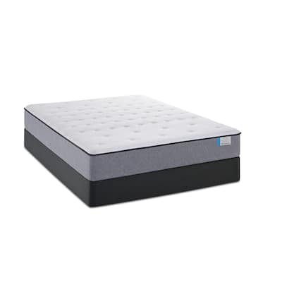 Sealy Posturepedic San Antonio Valley Firm Twin-size Mattress Set - White/Grey/Black